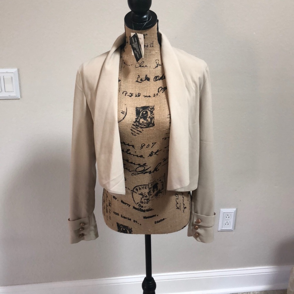 Beige blazer